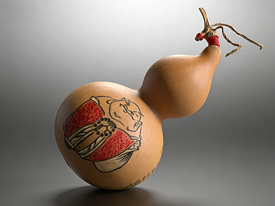 现代雕塑摆件 葫芦 雕塑 摆件 美陈 AI渲染