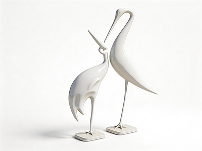 极简雕塑摆件 抽象艺术雕塑 文化艺术摆件 商业空间摆件