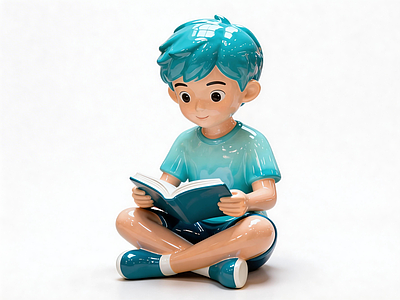 卡通雕塑摆件 潮玩艺术雕塑 玩偶手办摆件 商业空间摆件