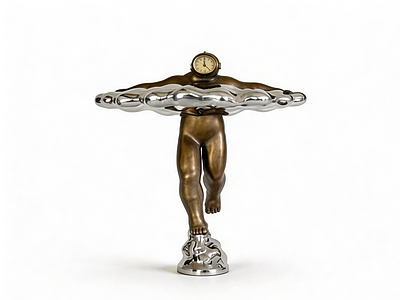 超现实主义雕塑摆件 抽象艺术雕塑 现代艺术陈设 文化艺术摆件 商业空间摆件