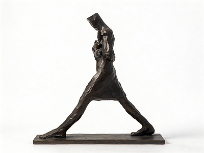 雕塑写实主义雕塑摆件 人体抽象艺术雕塑 现代艺术陈设 商业空间摆件