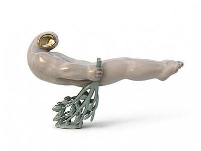 新中式雕塑摆件 人体抽象艺术雕塑 现代艺术陈设 文化艺术摆件 商业空间摆件