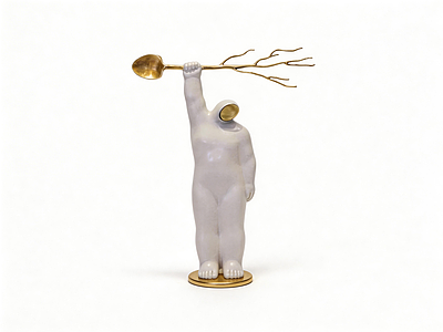 极简雕塑摆件 人体抽象艺术雕塑 现代艺术陈设 商业空间摆件