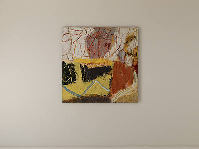 抽象表现主义挂画 装饰画 挂画