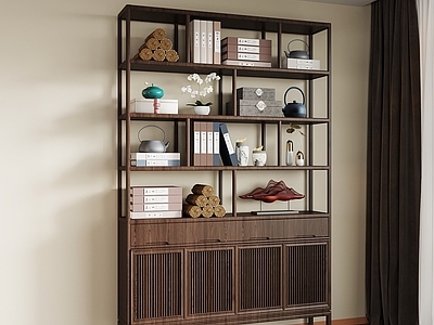 新中式博古架