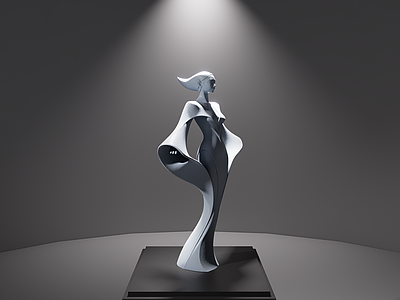 极简主义雕塑摆件 人型雕塑 艺术装置 艺术雕塑