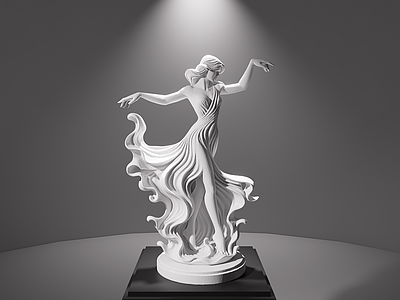 新古典主义雕塑摆件 人型雕塑 人体雕塑 艺术雕塑 艺术装置