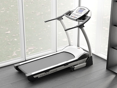 现代简约跑步机