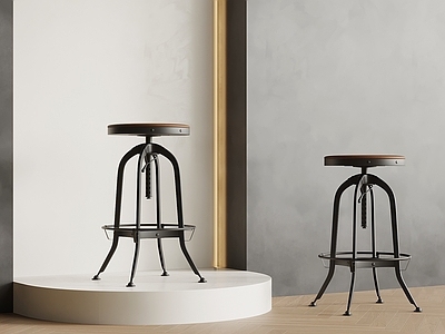工业复古风吧凳