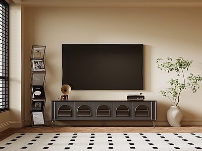 中古风储物柜 电视柜