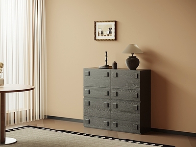 中古风储物柜 玄关柜