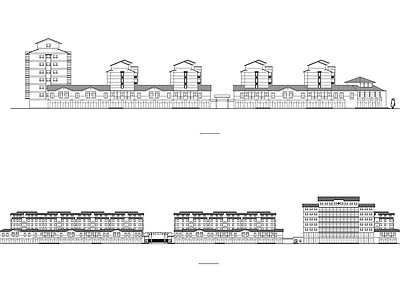 多层住宅 住宅楼建筑 施工图
