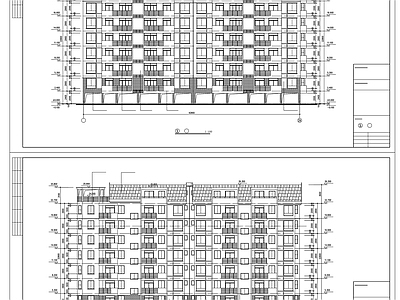 多层住宅 多层住宅 施工图