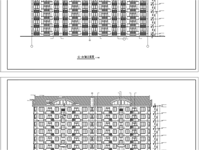多层住宅 多层住宅 施工图