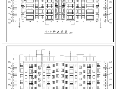多层住宅 多层住宅 施工图