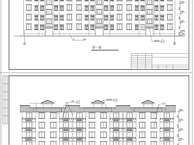 多层住宅 多层住宅 施工图