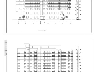 多层住宅 多层住宅 施工图