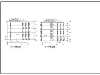 多层住宅 多层住宅 施工图