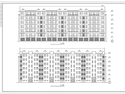 多层住宅 多层住宅 施工图