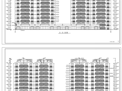 多层住宅 多层住宅 施工图