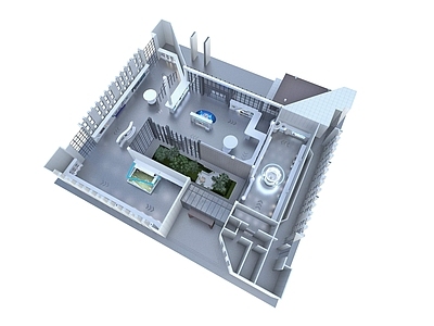 科技风科技展厅 科技展馆 展馆