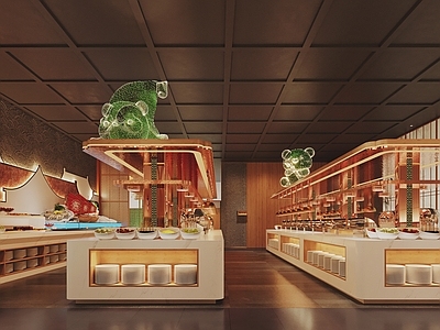 新中式火锅店