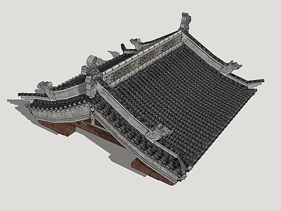 新中式古建筑 古建民居屋顶 山西建筑屋顶 民居屋顶屋檐 民居建筑屋顶