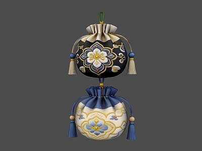 新中式挂件 挂件香包