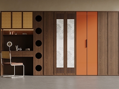 新中式储物柜 衣柜