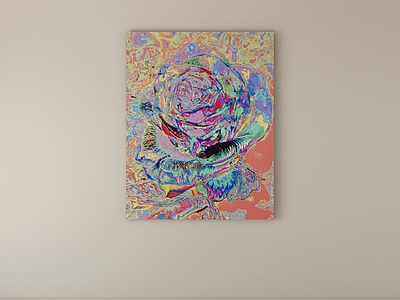 奶油风抽象画 装饰画 挂画