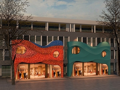 现代艺术装置风格专卖店