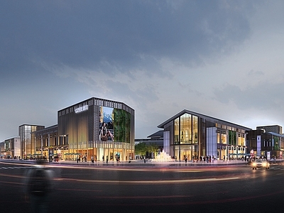 新中式商业街 新中式商业街