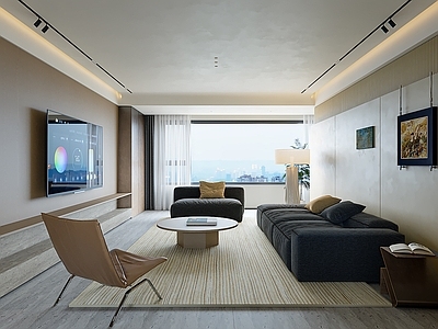 现代简约家居客厅 现代客厅