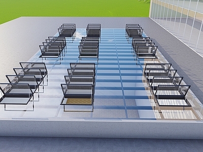 天窗 工地大角度天窗 螺杆天窗