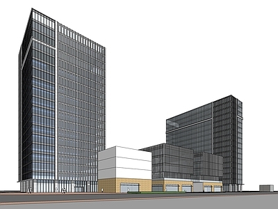 现代主义产业园办公楼