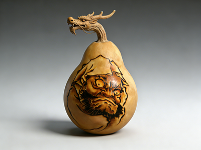 新中式雕塑摆件 非遗 葫芦 文玩 摆件 雕塑