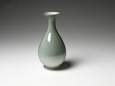 宋式美学雕塑摆件 花瓶 雕塑 摆件 AI渲染 瓷器