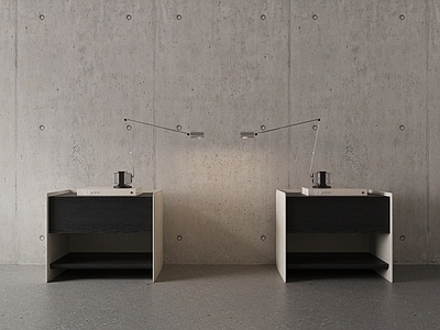 极简床头柜 床头柜 现代床头柜