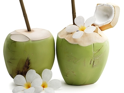 热带自然风水果蔬菜 椰子