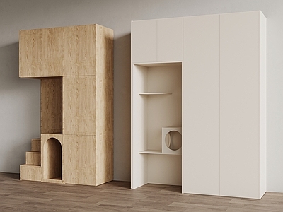 现代简约猫爬架