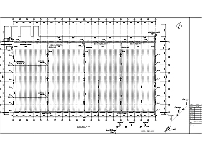 钢结构 物流基地仓库 钢结构建筑 施工图