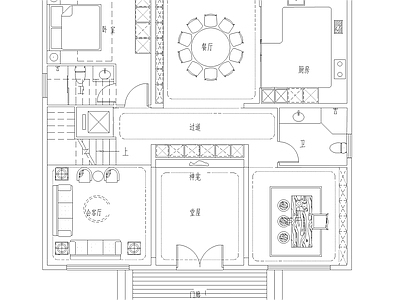 别墅 别墅 自建房 施工图