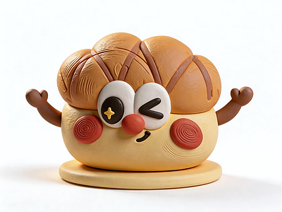 奶油风其他摆件 潮玩艺术雕塑 玩偶手办摆件 商业空间摆件 网红打卡雕塑