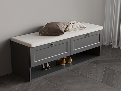 现代简约换鞋凳