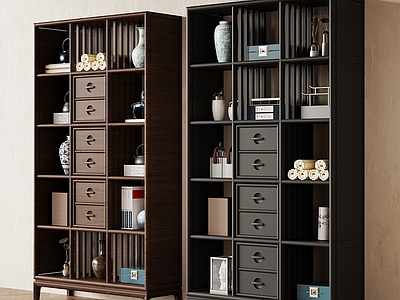 新中式博古架