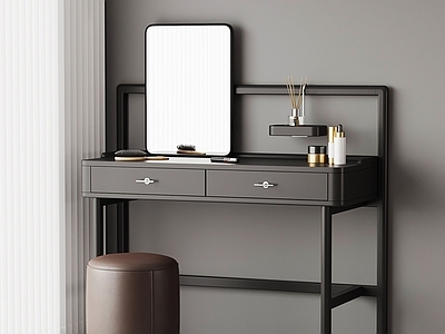 现代简约梳妆台