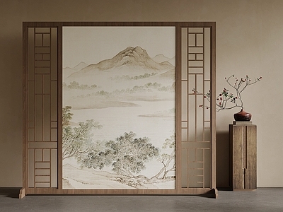 新中式屏风