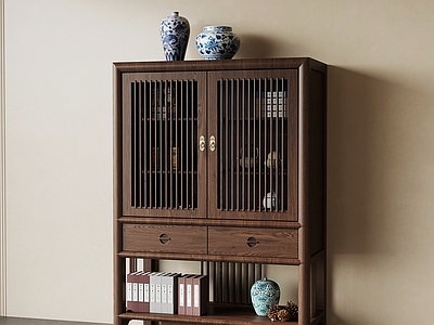 新中式博古架