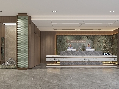 新中式酒店大堂