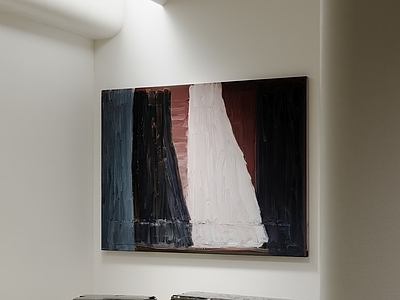 现代挂画 油画 抽象画 挂画